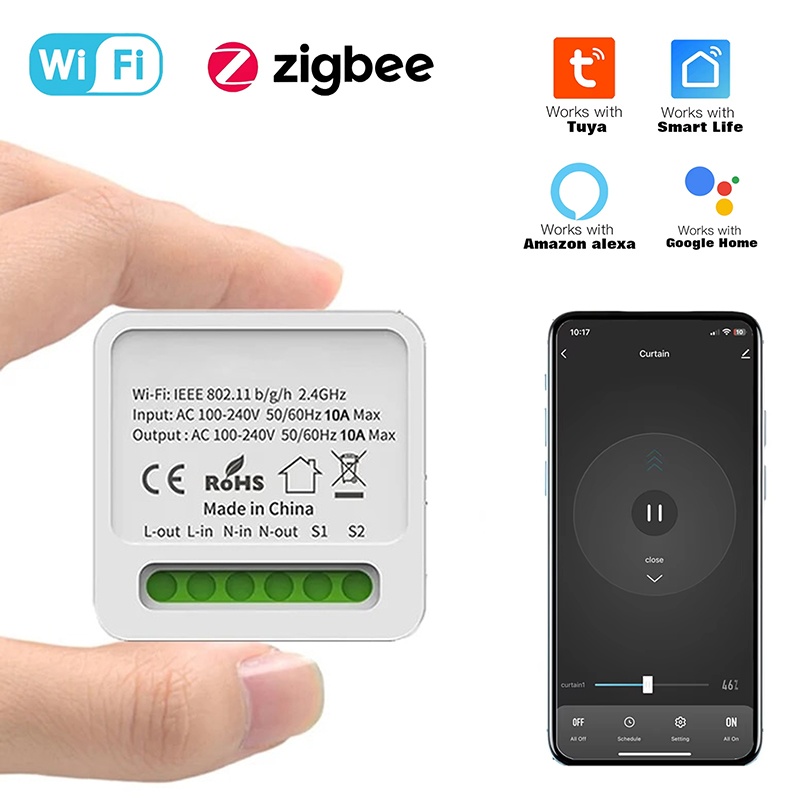 Tuya 16A Mini Wifi Smart Switc - Zigbee Coordinator Stick recensione e prezzo