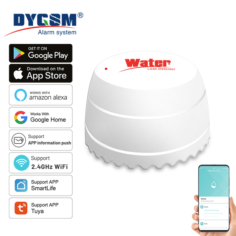 Tuya WiFi Water Leak Detector - Water Leak Detector Wired recensione e prezzo