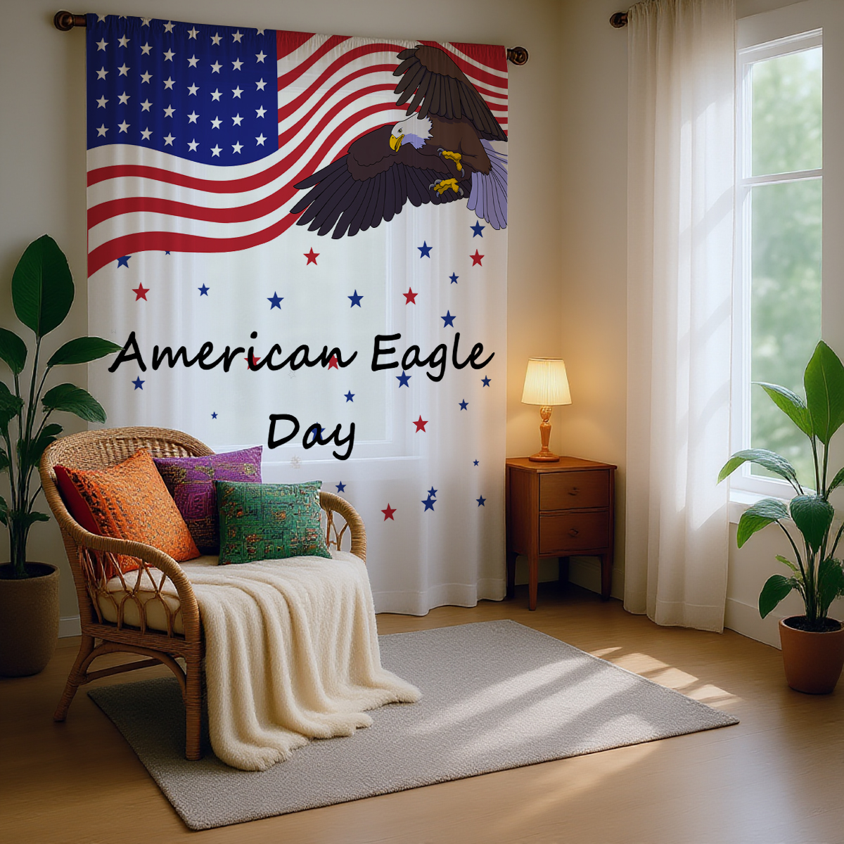 Curtain Sheer Voile - Gradient Sheer Curtain, Good Quality Light