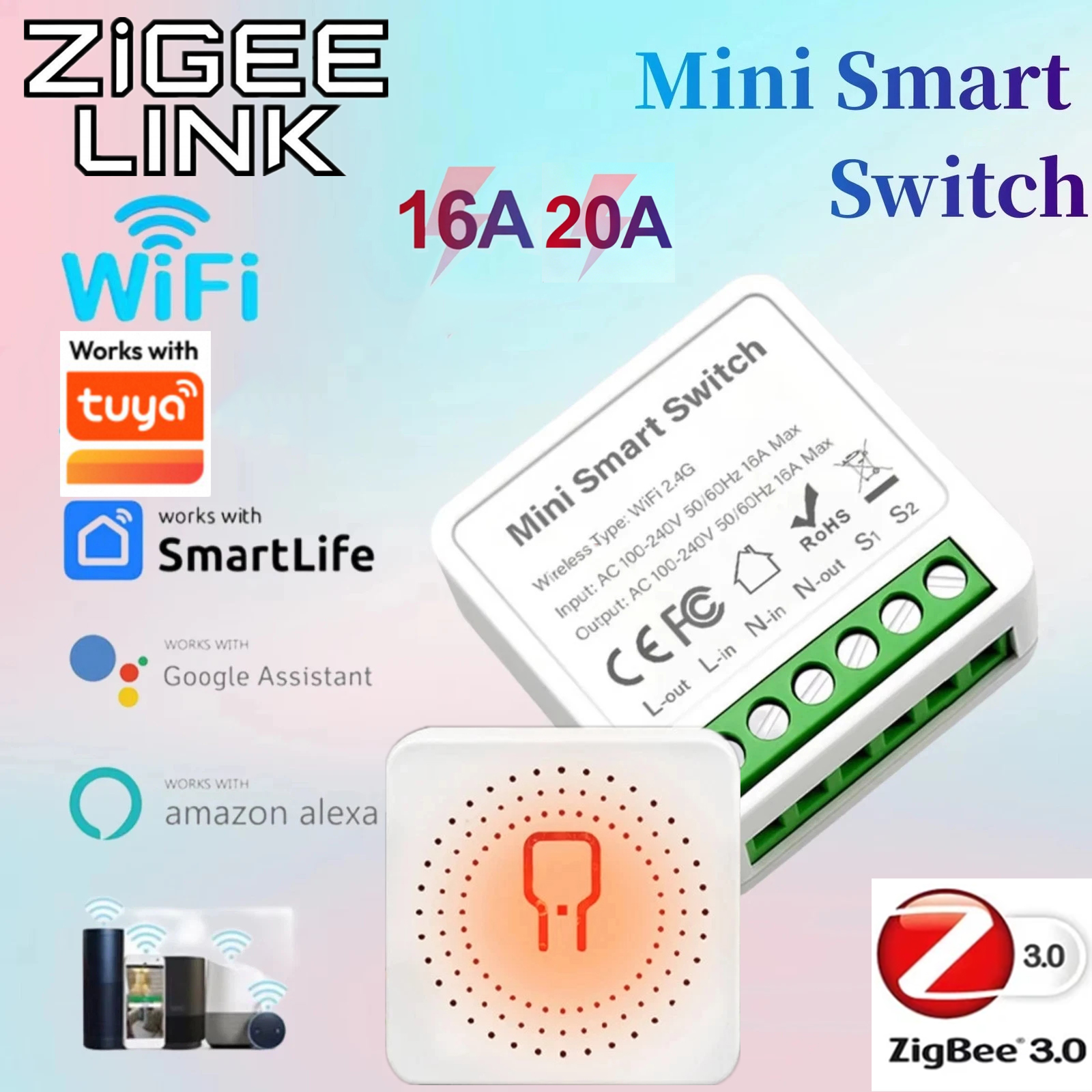 Diy Automation - For Tuya Mini Smart WiFi Switch