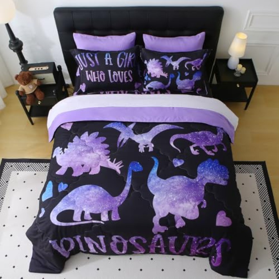 Bed Sheet Microfiber - 7 Pcs Girls Comforter Set Size