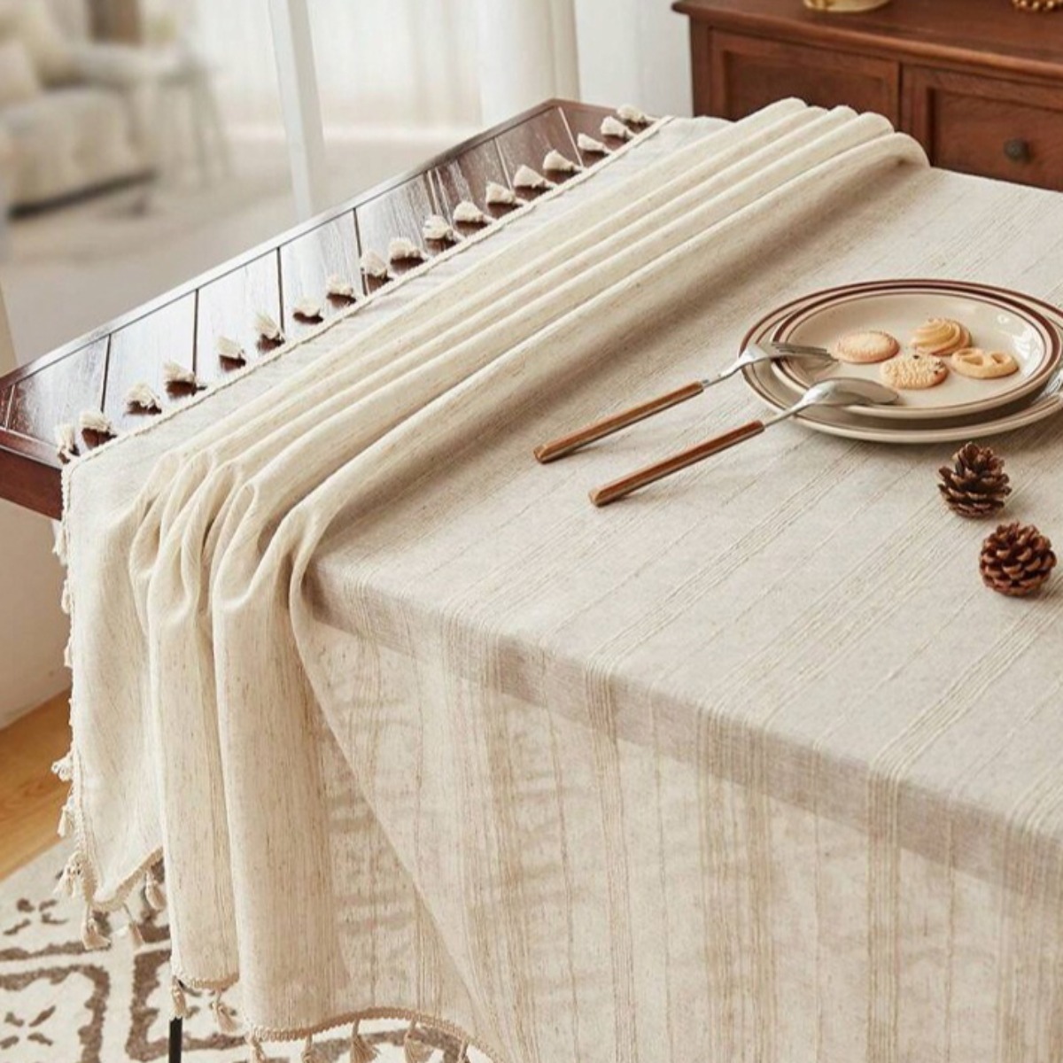 Home Textiles News - Table Cloth Rectangle Heavy Duty Cotton