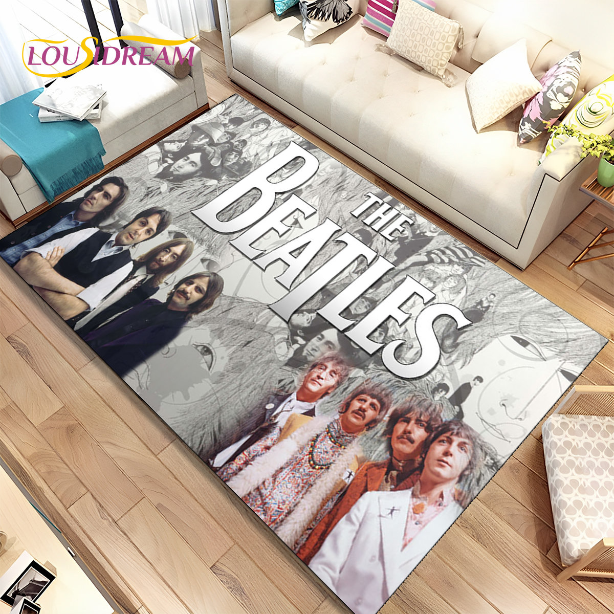 Home Textiles Rug - 3D B-Beatles Rock band Area Rug,Carpet