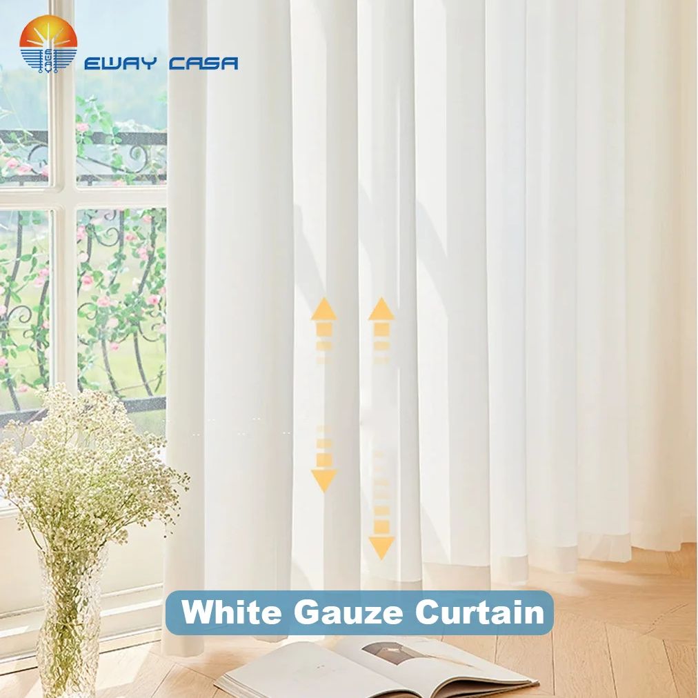 EWAY CASA High Quality Home De - Curtain Sheer Voile avis et prix