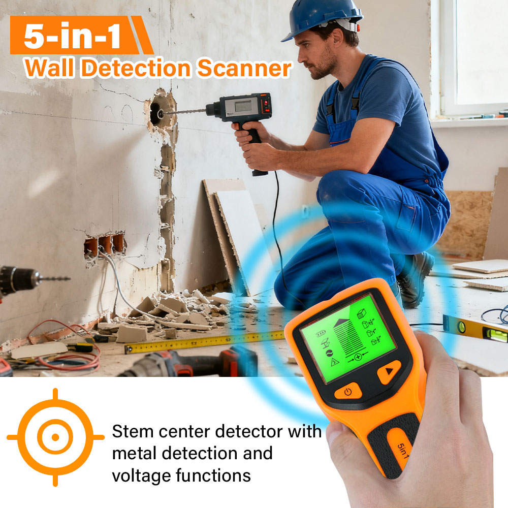 Handheld 5 in 1 Digital Wall S - Water Leak Detector Wired recensione e prezzo