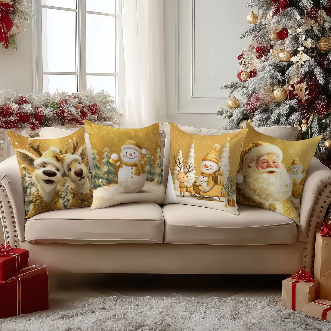 Festive Christmas Pillowcases: - Home Textiles News avis et prix