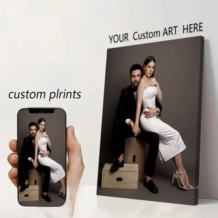 Custom Print Canvas Poster Ani - Textiles For Home avis et prix