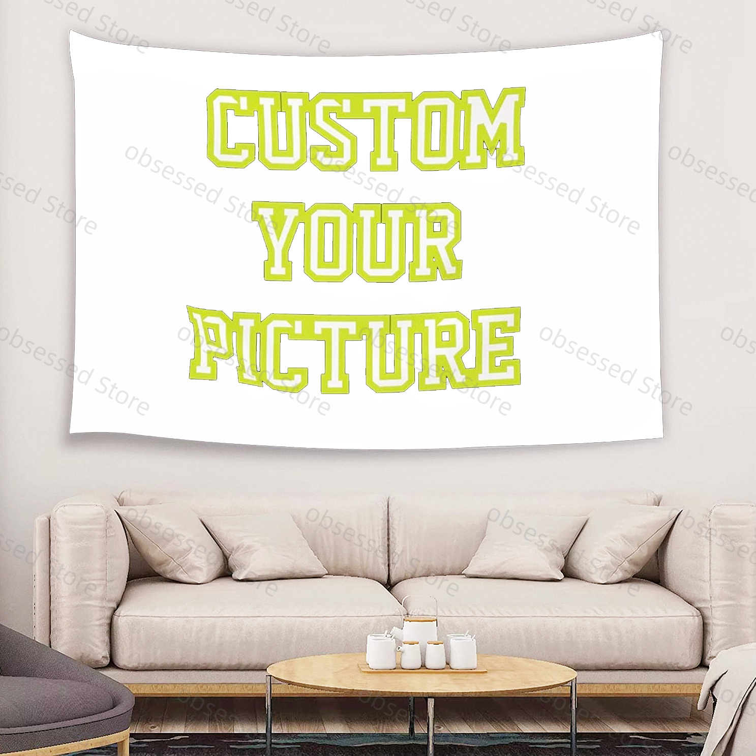 Customized tapestry printing f - Textiles For Home avis et prix