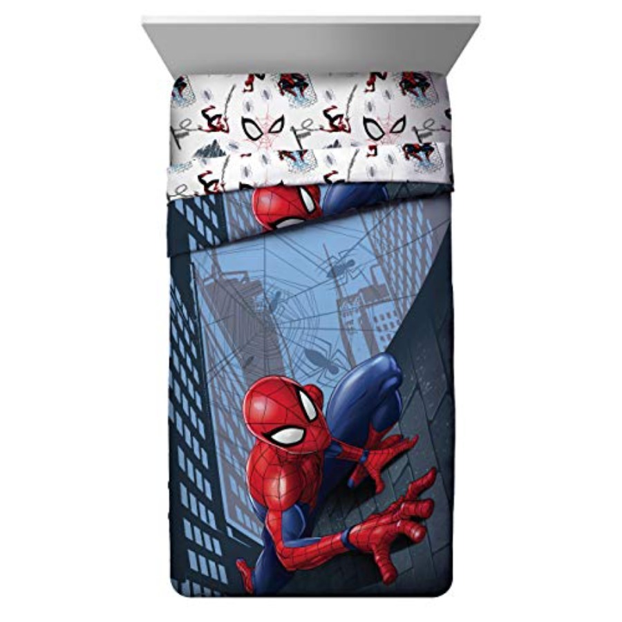 Marvel Spiderman Crawl 4 Piece - Bed Sheet Microfiber avis et prix