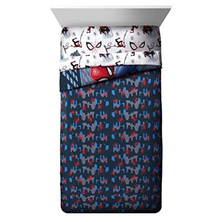 Marvel Spiderman Crawl 4 Piece - Bed Sheet Microfiber avis et prix