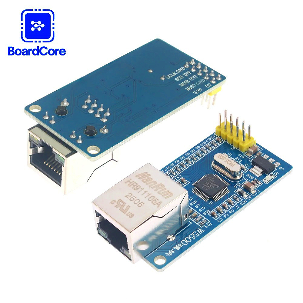 1PC 3.3V W5500 Chip New SPI to - Ethernet Module W5500 recensione e prezzo