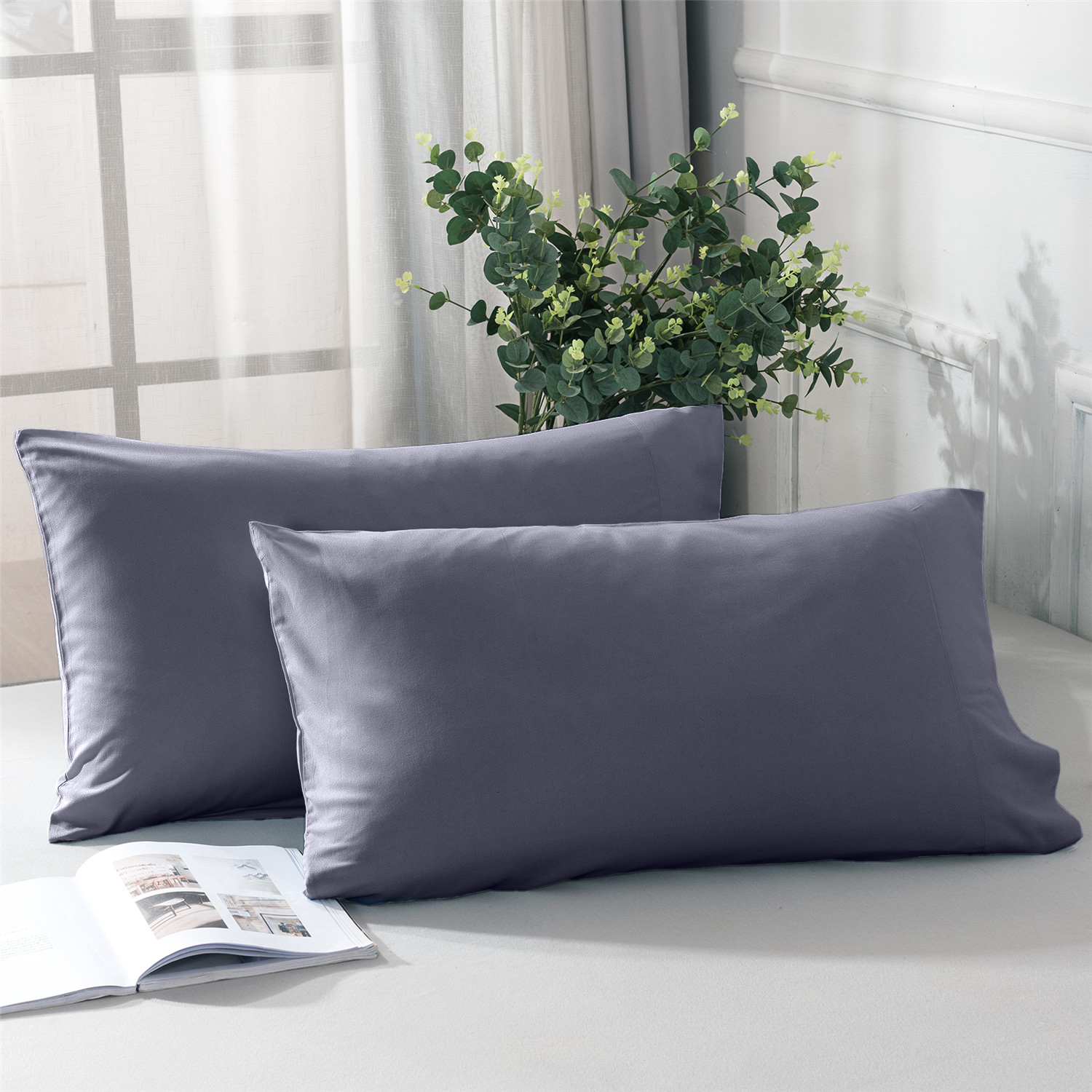Battilo 2pcs Solid Envelope Pi - Bed Sheet Microfiber avis et prix