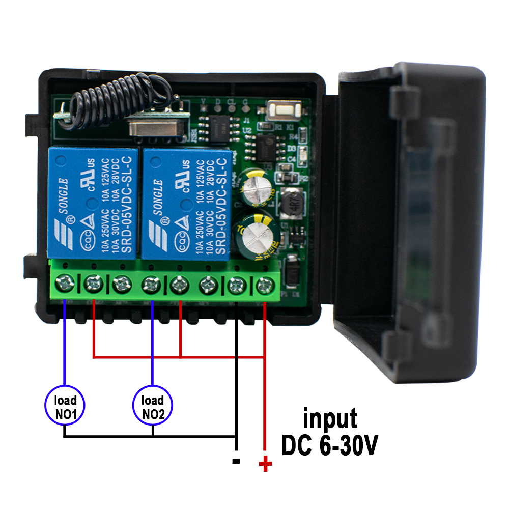 12V 9~30V Receiver Module Swit - 433Mhz Receiver Module recensione e prezzo