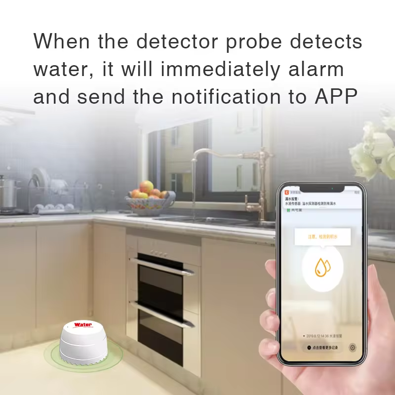 Tuya WiFi Water Leak Detector  - Water Leak Detector Wired recensione e prezzo