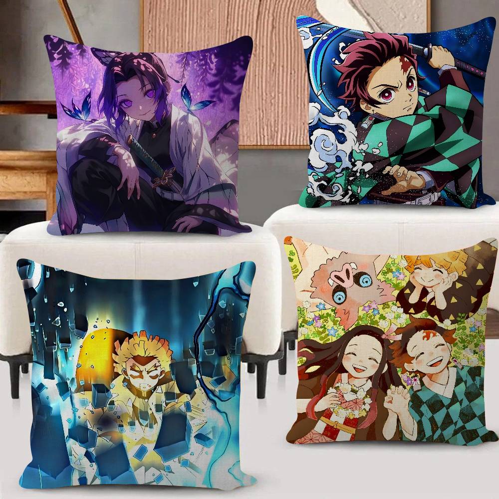 Anime D-Demon Slayer-es Maple  - Home.Textiles Cushion avis et prix