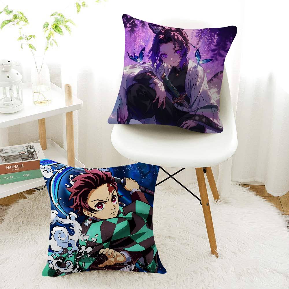 Anime D-Demon Slayer-es Maple  - Home.Textiles Cushion avis et prix