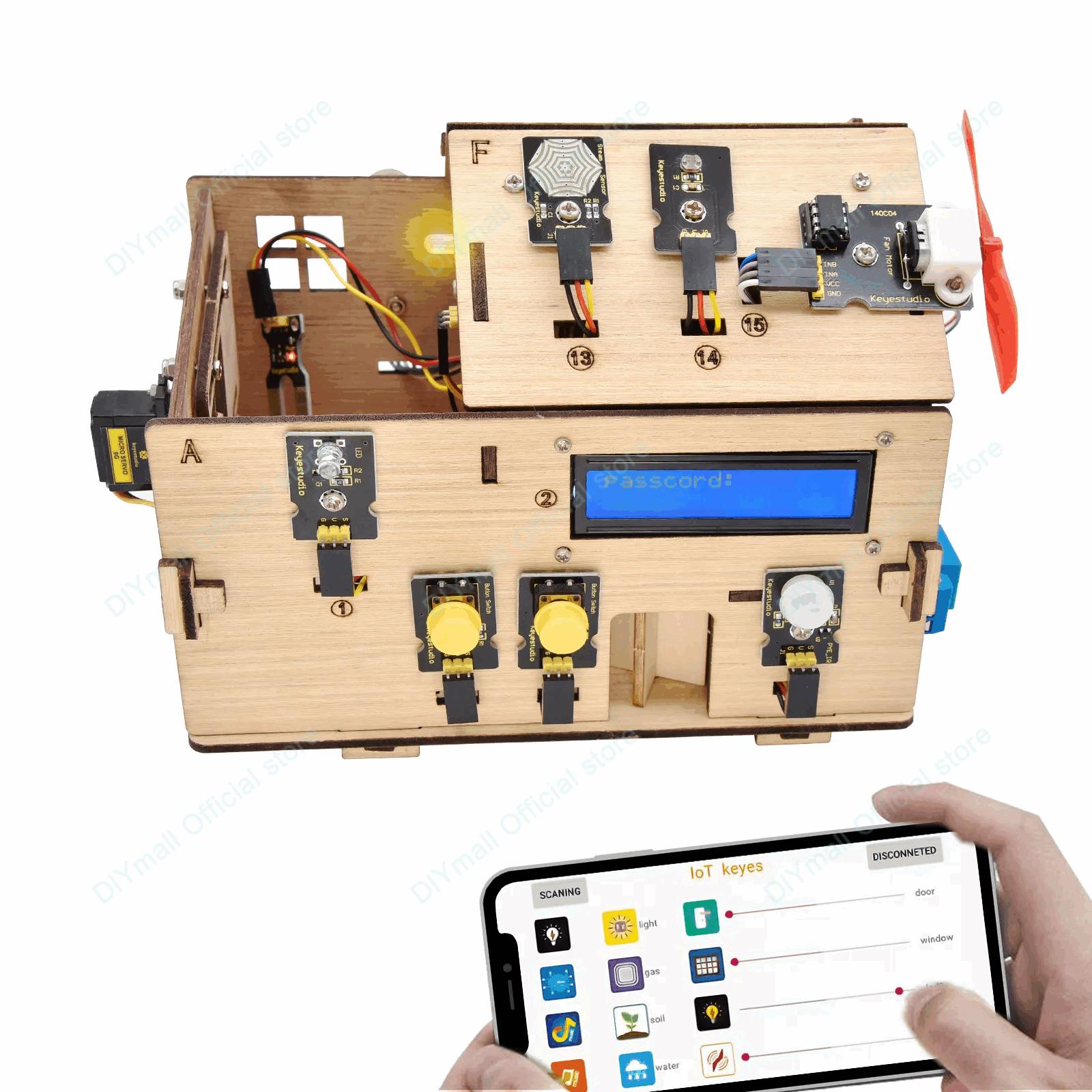 Keyestudio Smart IoT Home Kit  - Home Automation Arduino recensione e prezzo