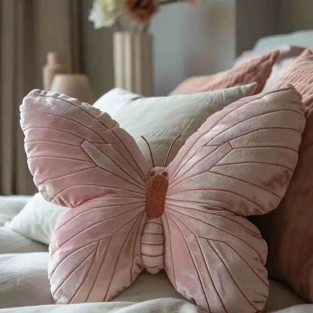 New Cute Butterfly Pillow Fash - Home.Textiles Cushion avis et prix