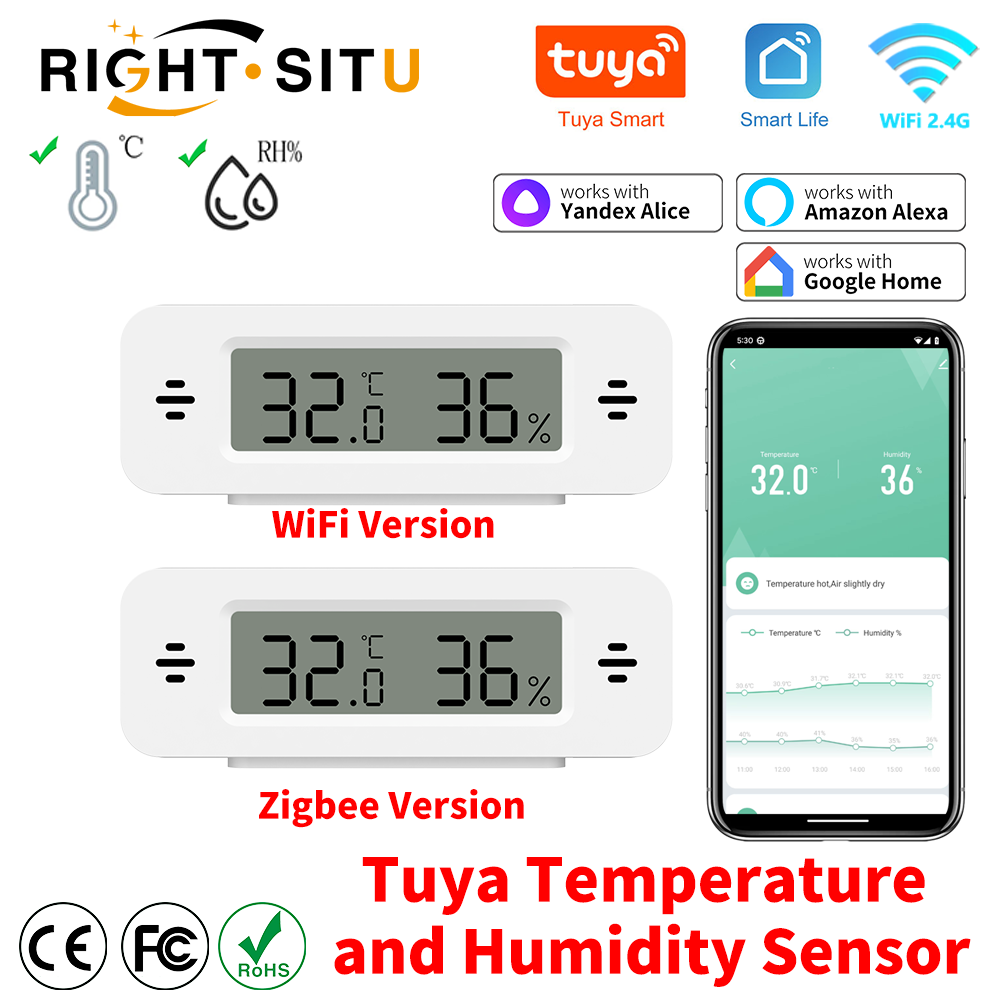 Tuya WiFi Zigbee Mini Temperat - Home Automation Ideas recensione e prezzo