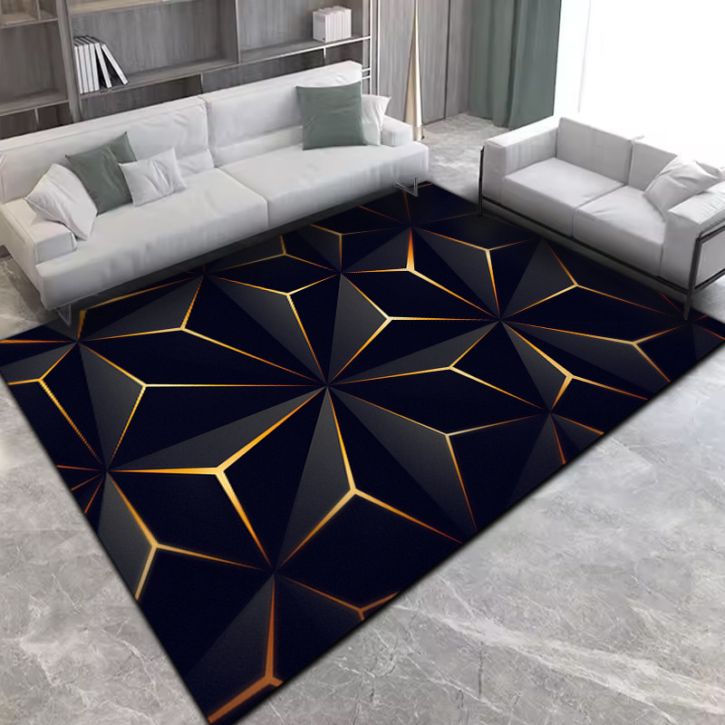 Texture Luxury Rug  Non-Slip C - Home Textiles Luxury avis et prix