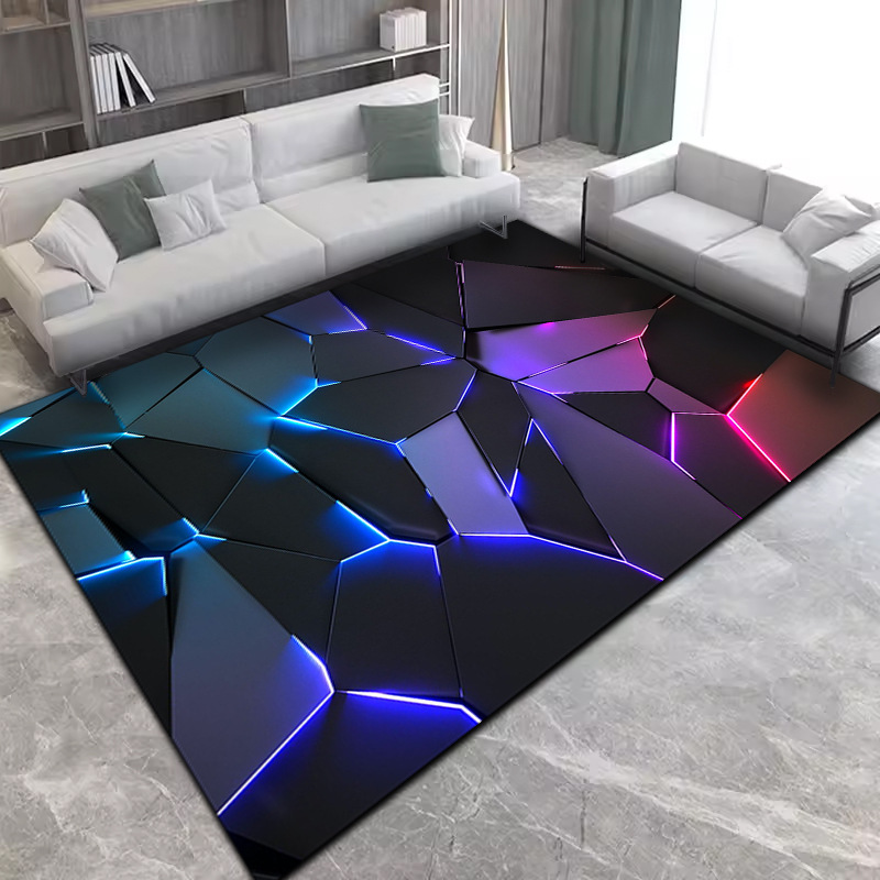Texture Luxury Rug  Non-Slip C - Home Textiles Luxury avis et prix