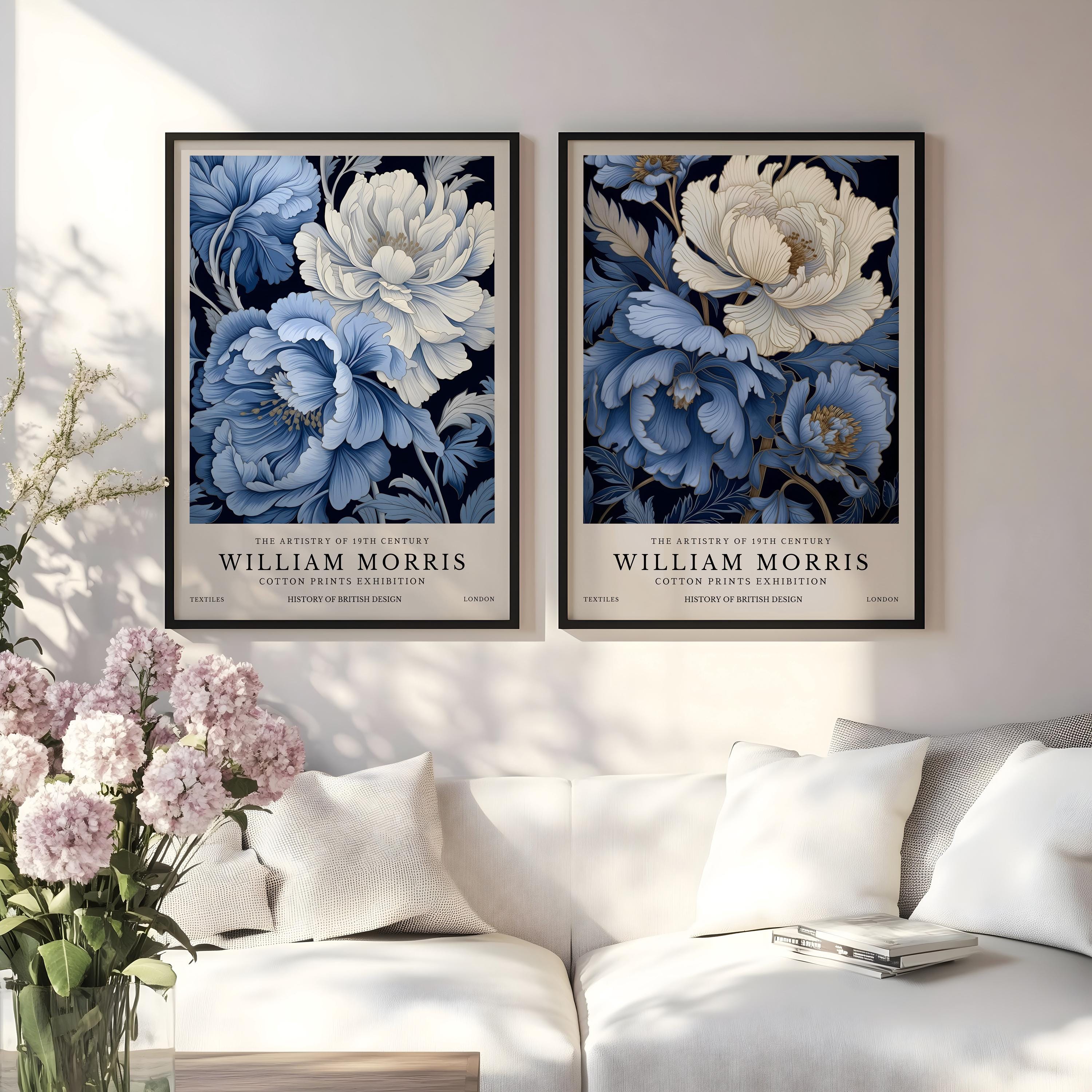 William Morris Blue Floral Pri - Home Textiles And Room Spray avis et prix