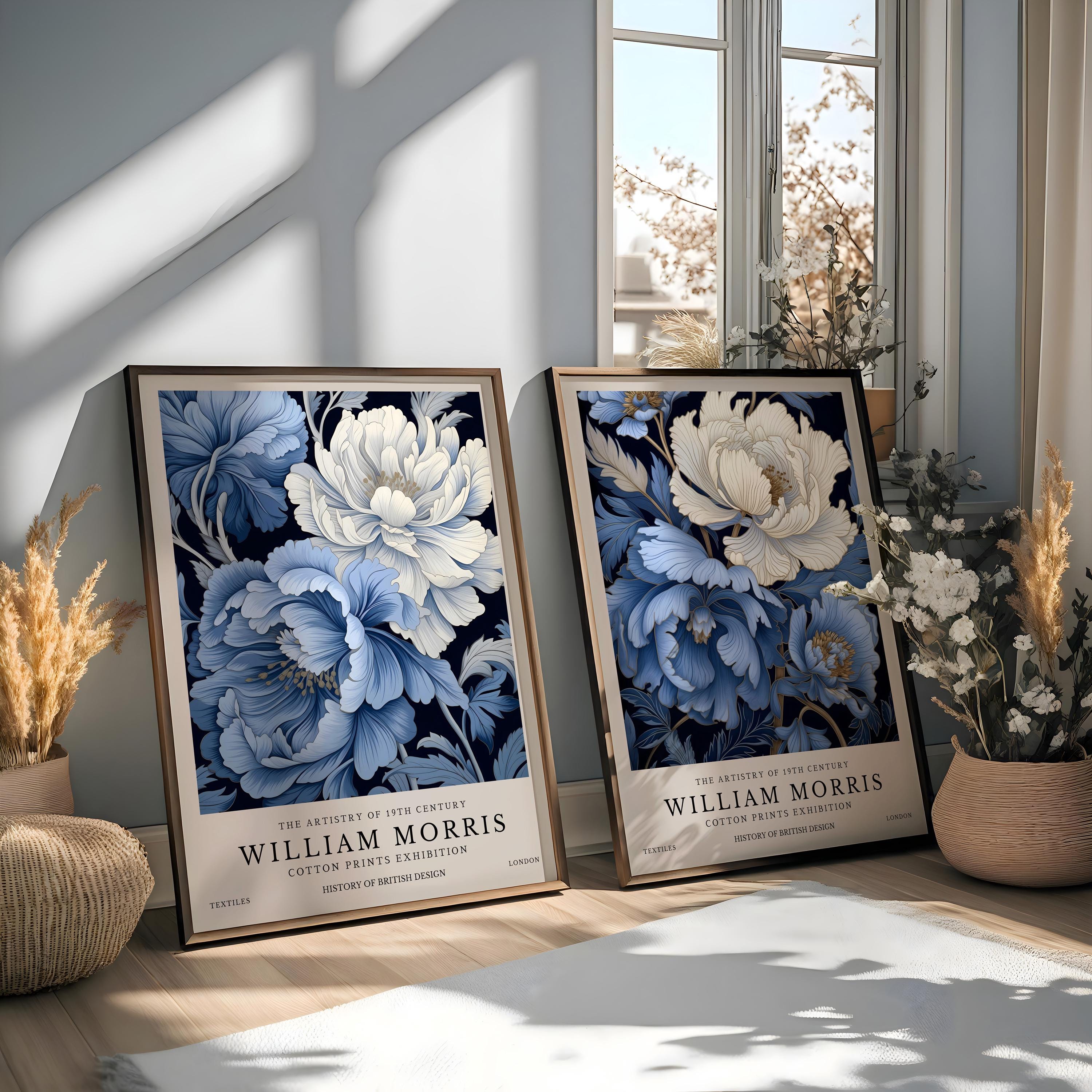 William Morris Blue Floral Pri - Home Textiles And Room Spray avis et prix