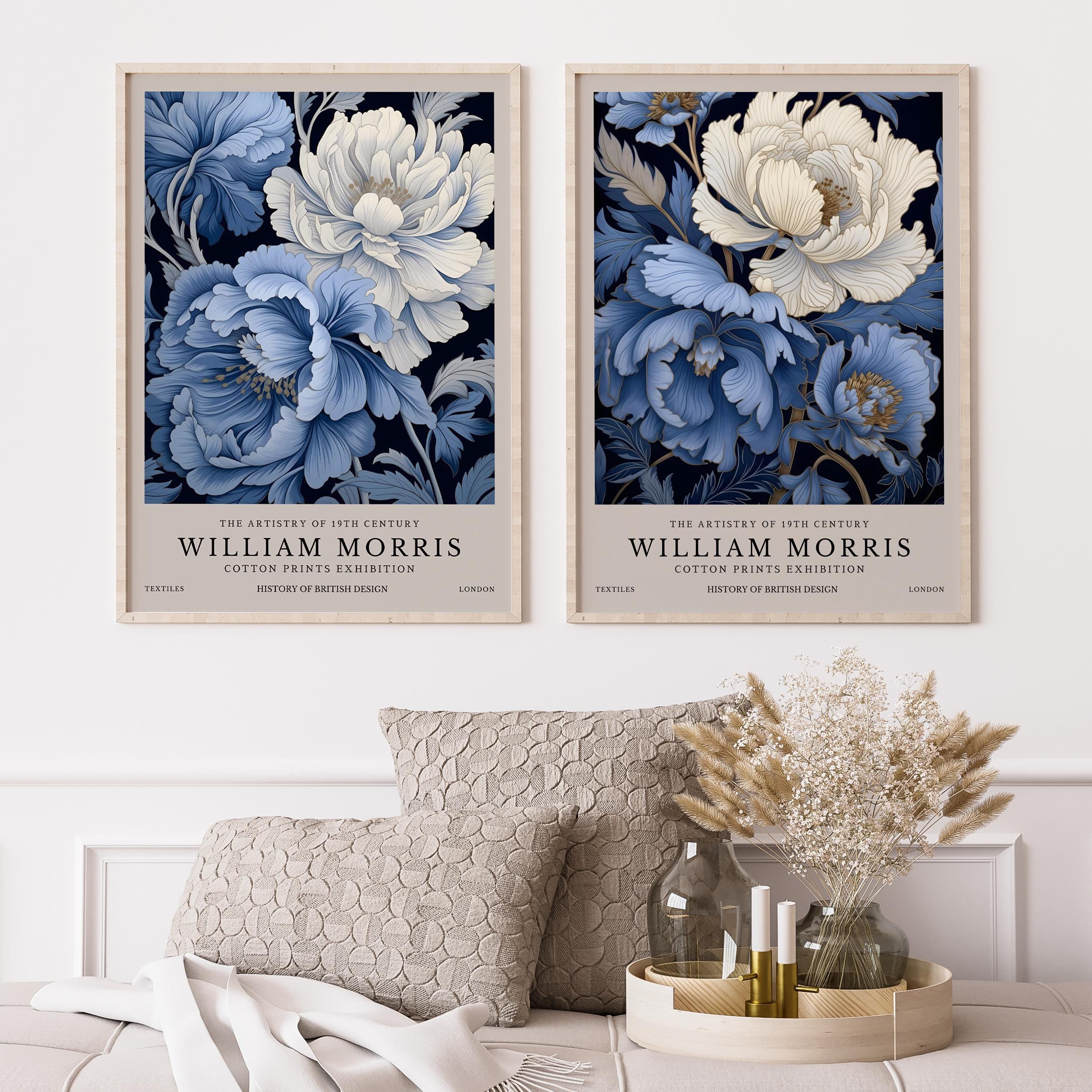 William Morris Blue Floral Pri - Home Textiles And Room Spray avis et prix