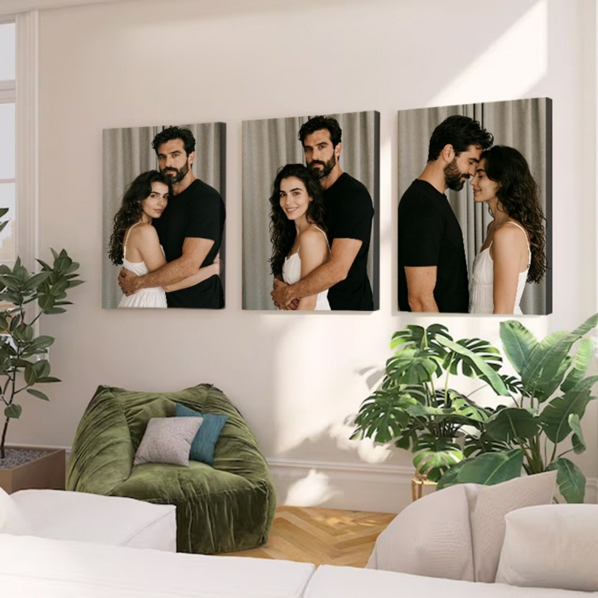 Set of 3 Custom Photo Decor Pi - Textiles For Home avis et prix