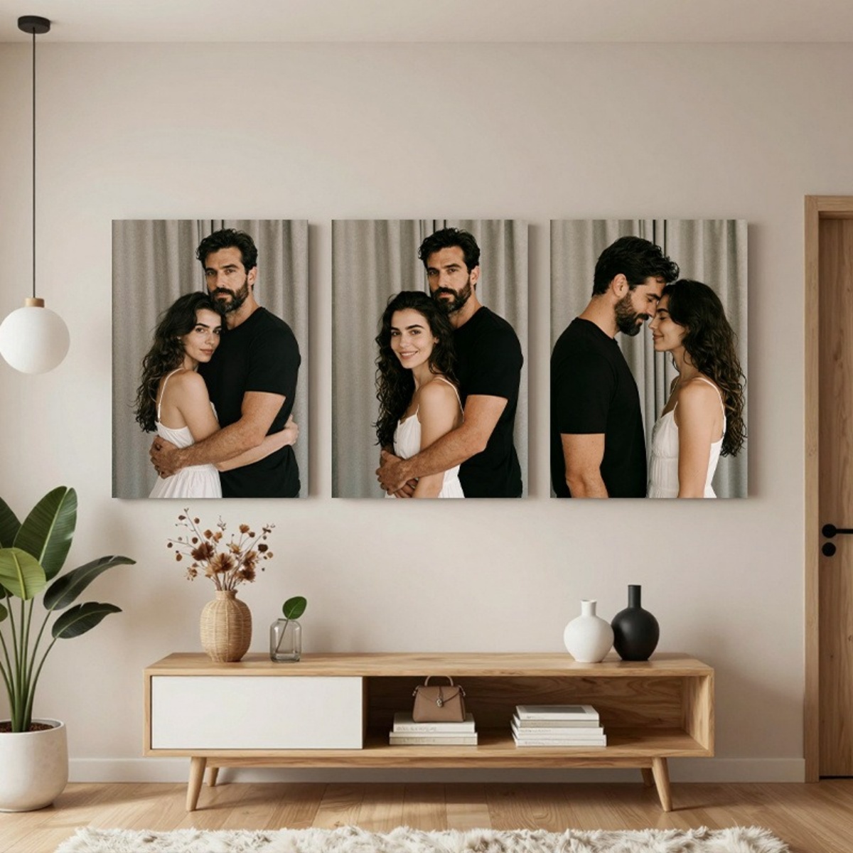 Set of 3 Custom Photo Decor Pi - Textiles For Home avis et prix