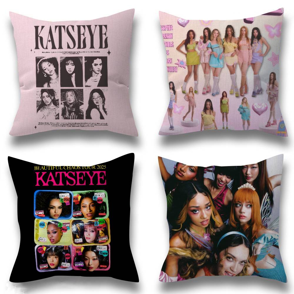 Kpop Hot Girl K-KATSEYE  Pillo - Home.Textiles Cushion avis et prix