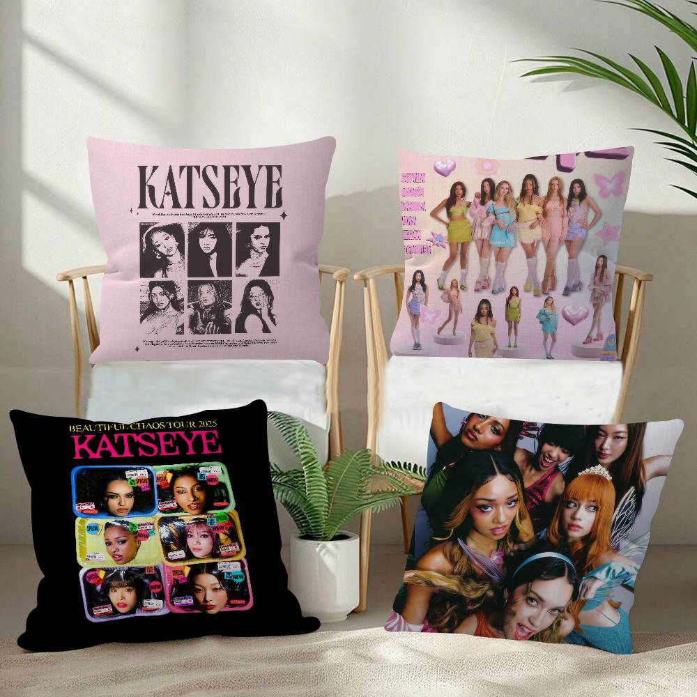 Kpop Hot Girl K-KATSEYE  Pillo - Home.Textiles Cushion avis et prix