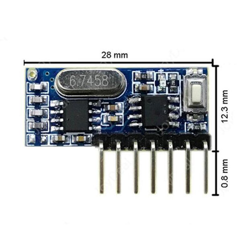 10PCS 433Mhz RF Receiver Learn - 433Mhz Receiver Module recensione e prezzo