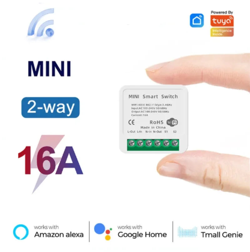Mini 16A WiFi Switch Smart Lif - Home Automation Ideas recensione e prezzo
