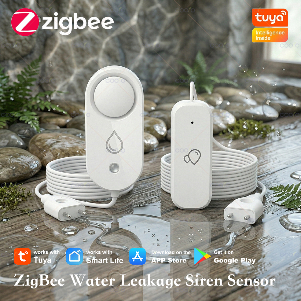 Tuya Zigbee Water Sensor Leaka - Water Leak Detector Wired recensione e prezzo
