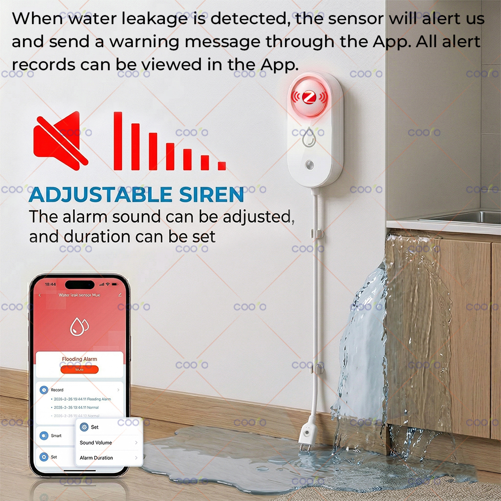Tuya Zigbee Water Sensor Leaka - Water Leak Detector Wired recensione e prezzo