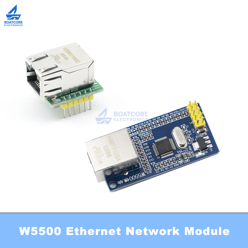 1PCS W5500 Chip New SPI to LAN - Ethernet Module W5500 recensione e prezzo