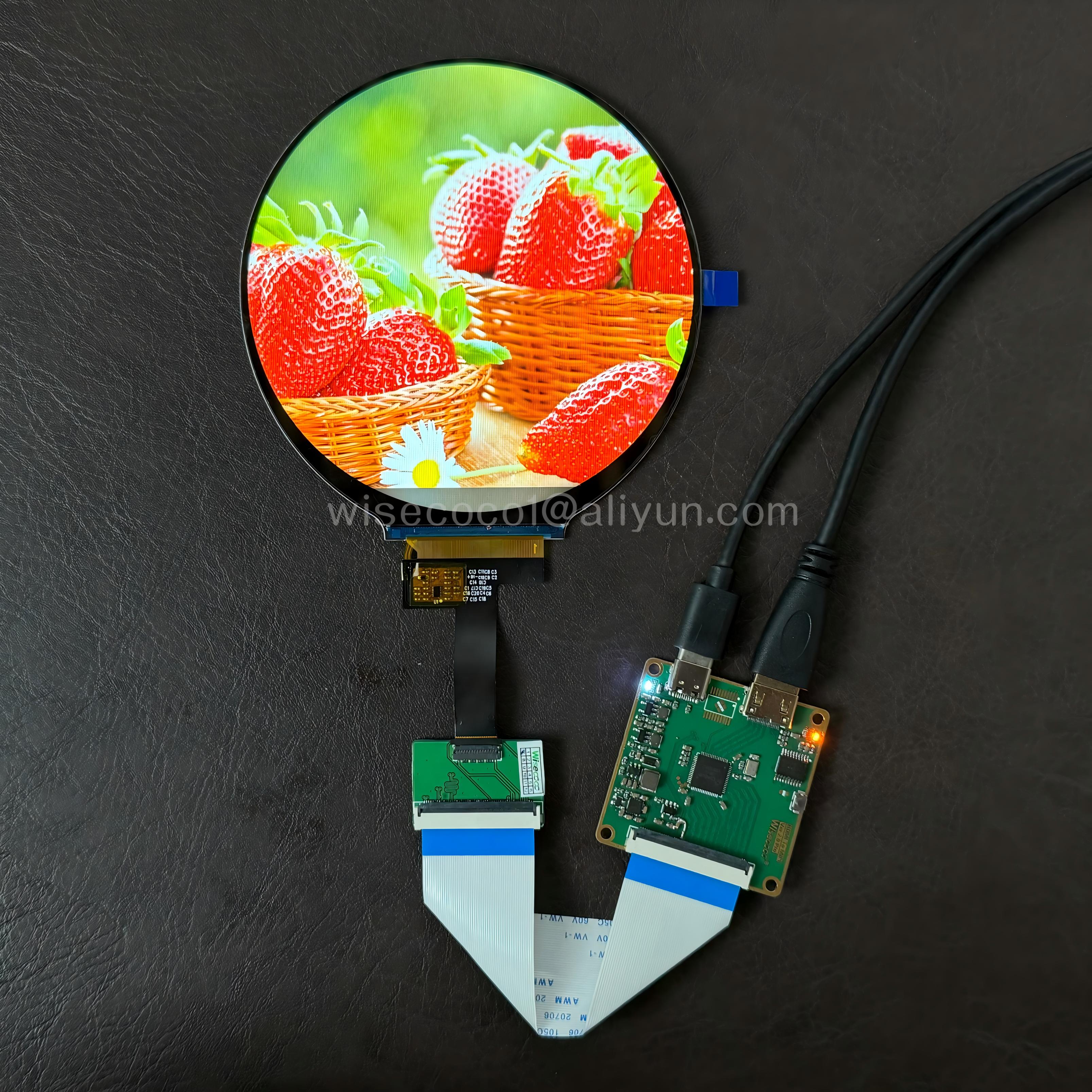 Wisecoco 4 Inch Round LCD Disp - Home Automation Raspberry Pi recensione e prezzo