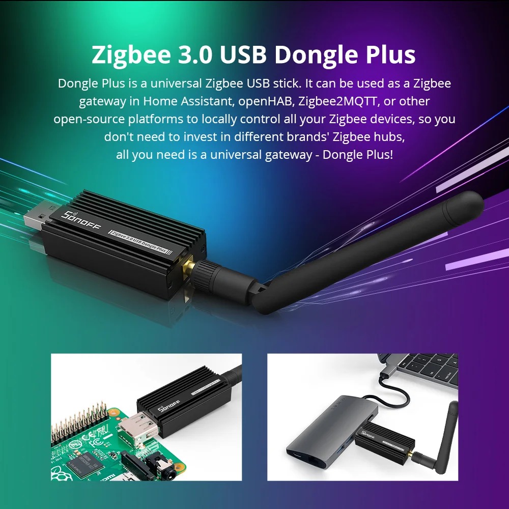 Sonoff Zigbee 3.0 Usb Dongle P - Zigbee Coordinator Stick recensione e prezzo