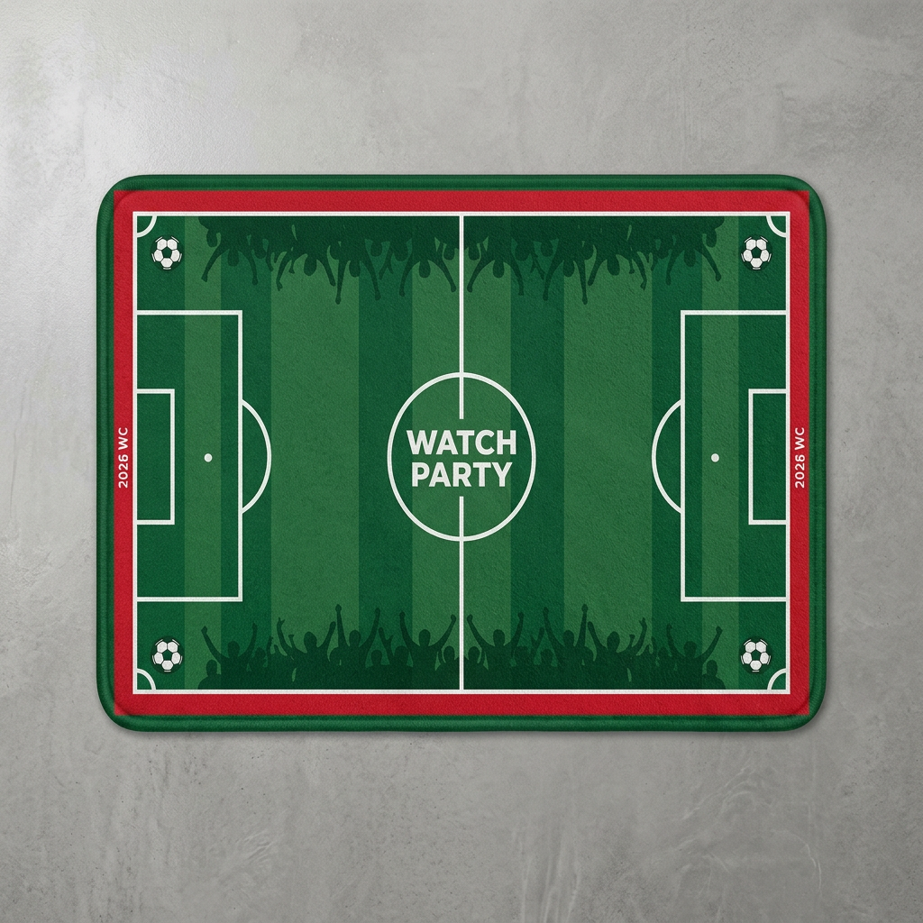 Football Field Pattern floor m - Textiles For Home avis et prix