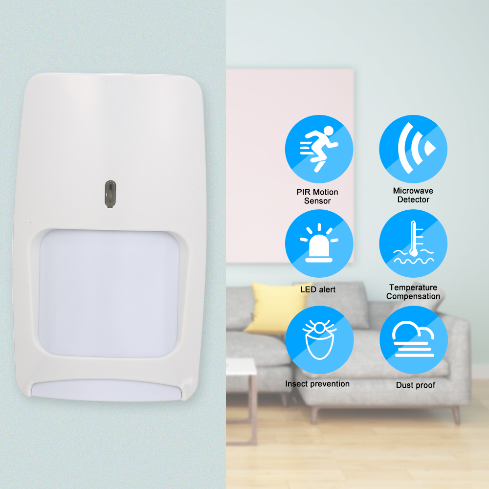 Wired Dual-tech Infrared Motio - Motion Sensor Pir Wired recensione e prezzo