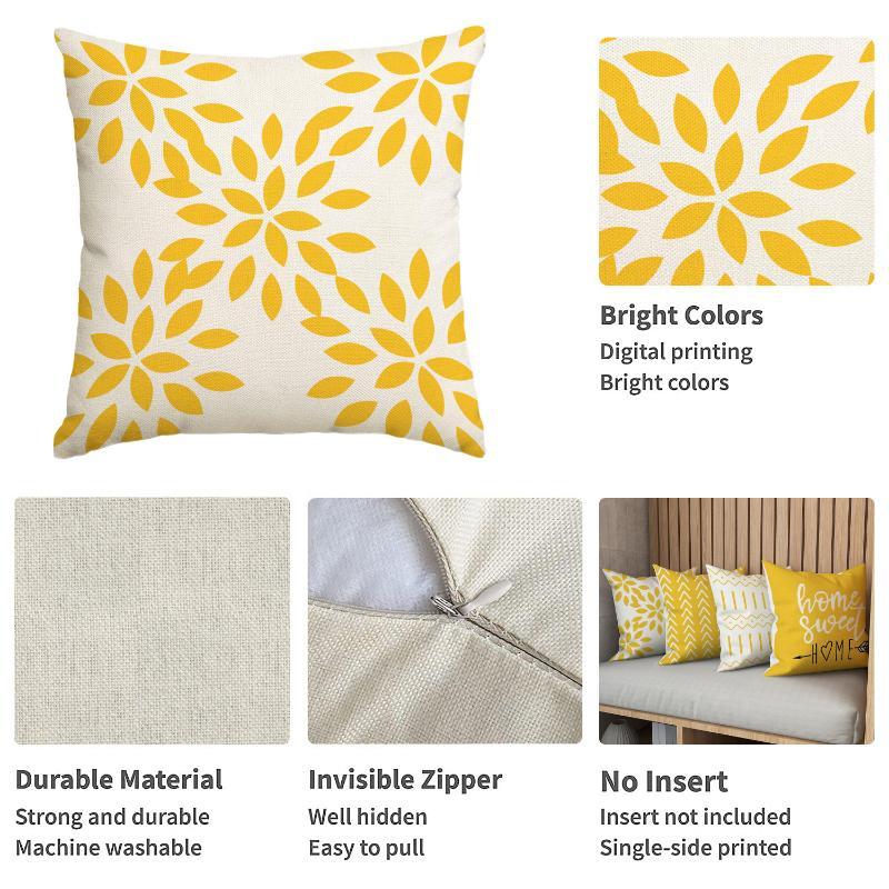 Geometric Pattern Pillow Case  - Home.Textiles Cushion avis et prix