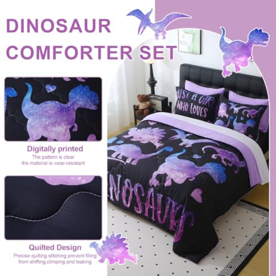 7 Pcs Girls Comforter Set Size - Bed Sheet Microfiber avis et prix