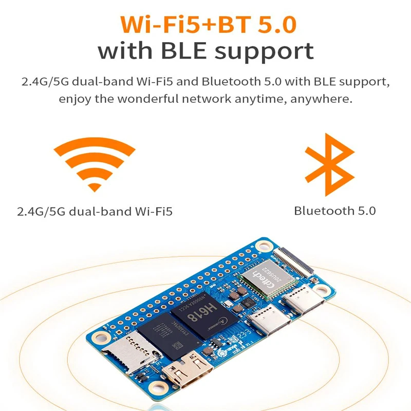 Orange Pi Zero 2 W 2GB RAM DDR - Pi Zero W Board recensione e prezzo
