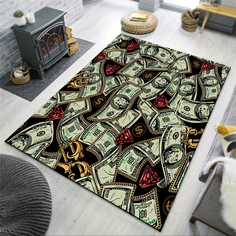 Luxurious Dollar Bill Design A - Home Textiles Luxury avis et prix
