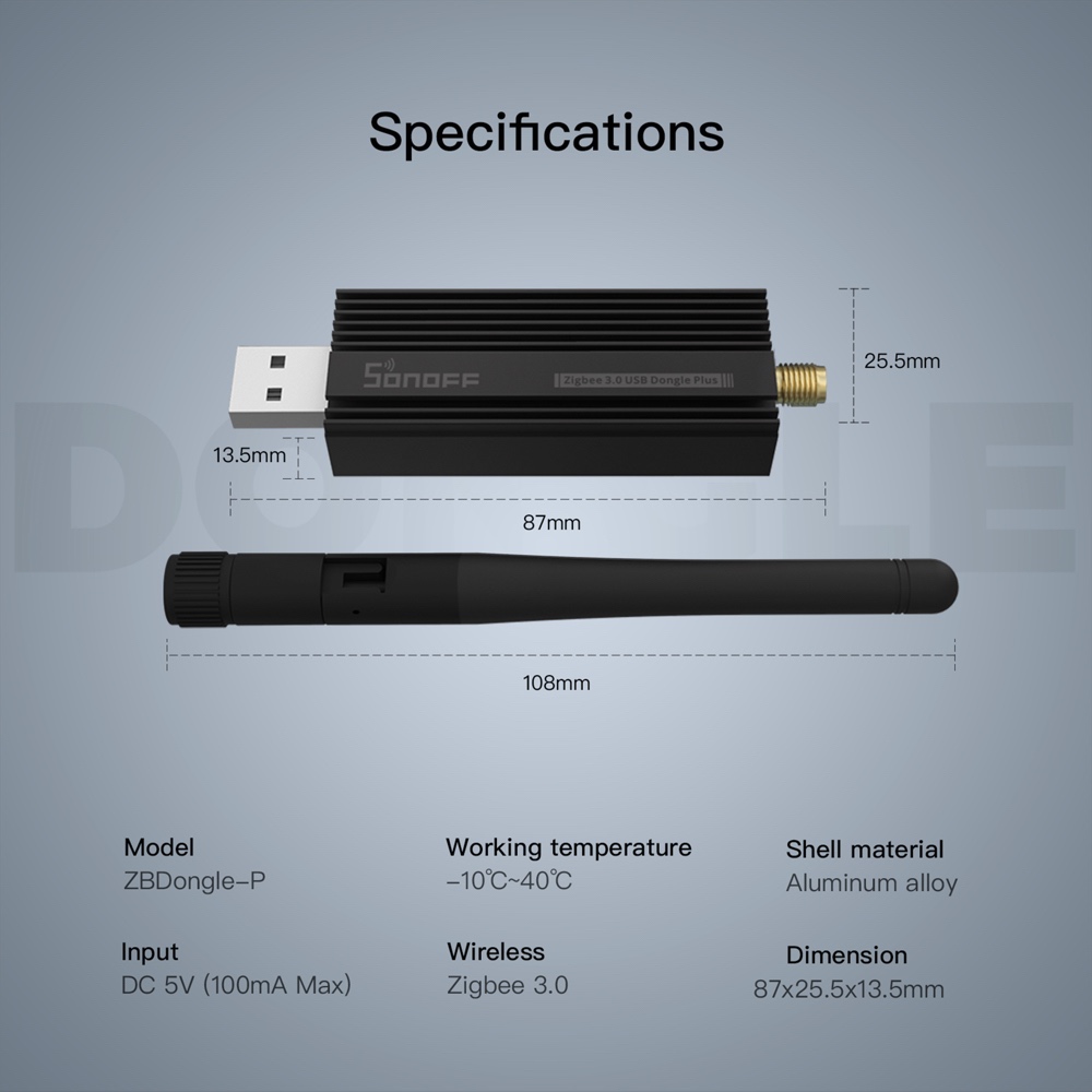 SONOFF ZBDongle-P Zigbee 3.0 U - Zigbee Coordinator Stick recensione e prezzo