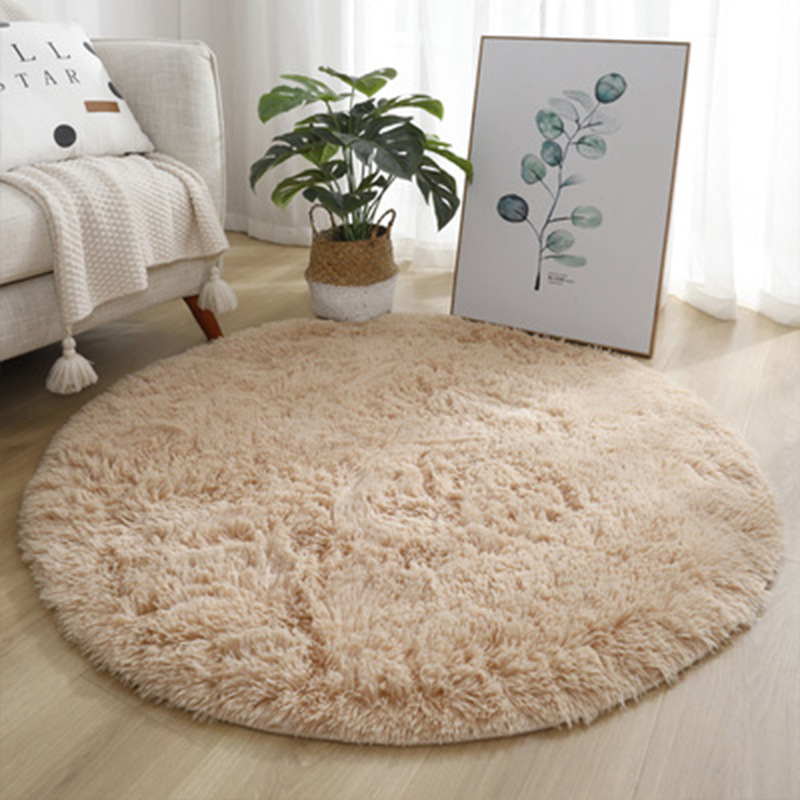 Super Soft Fluffy Round Rug Pl - Home Textiles Rug avis et prix
