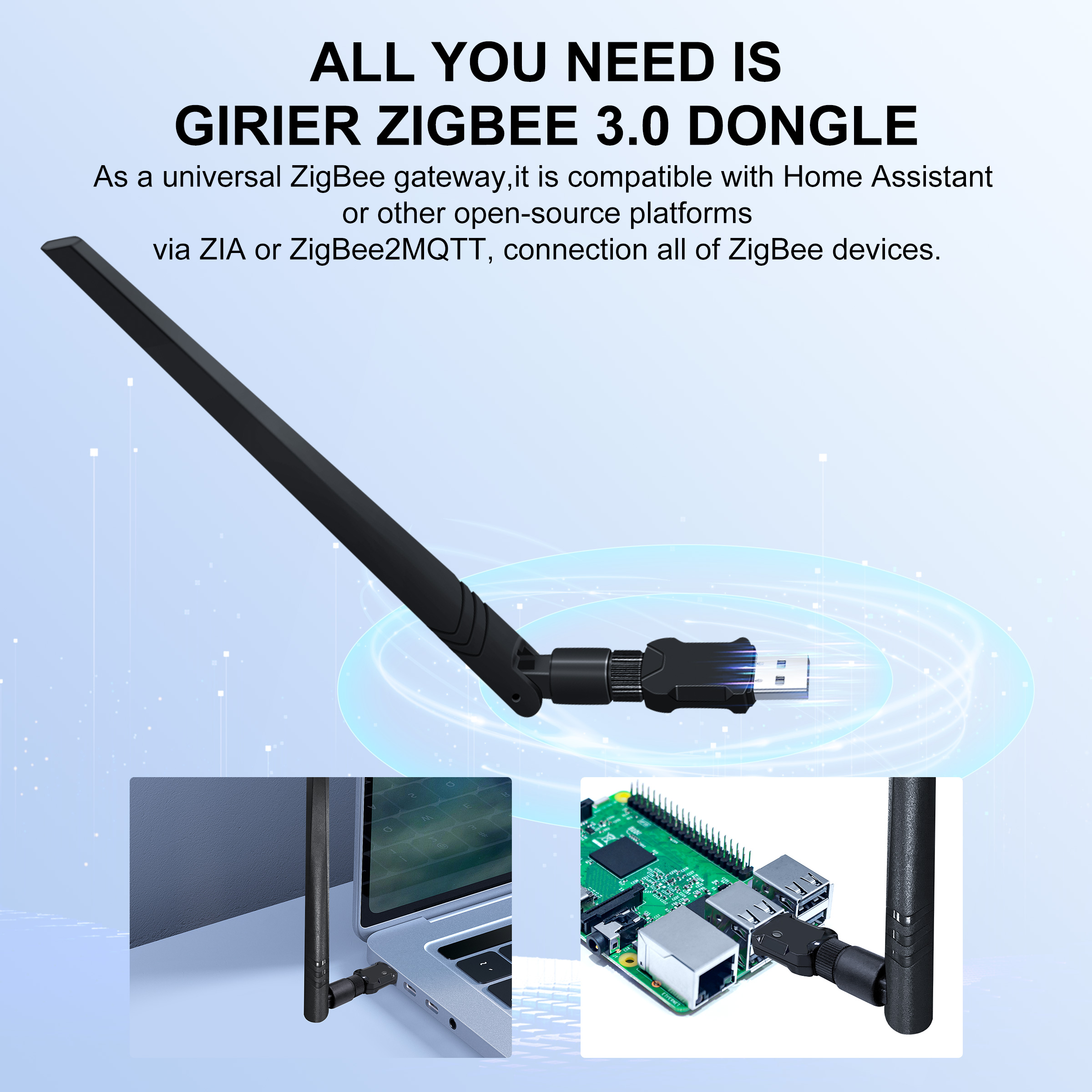 GIRIER ZigBee 3.0 Dongle USB G - Zigbee Coordinator Stick recensione e prezzo