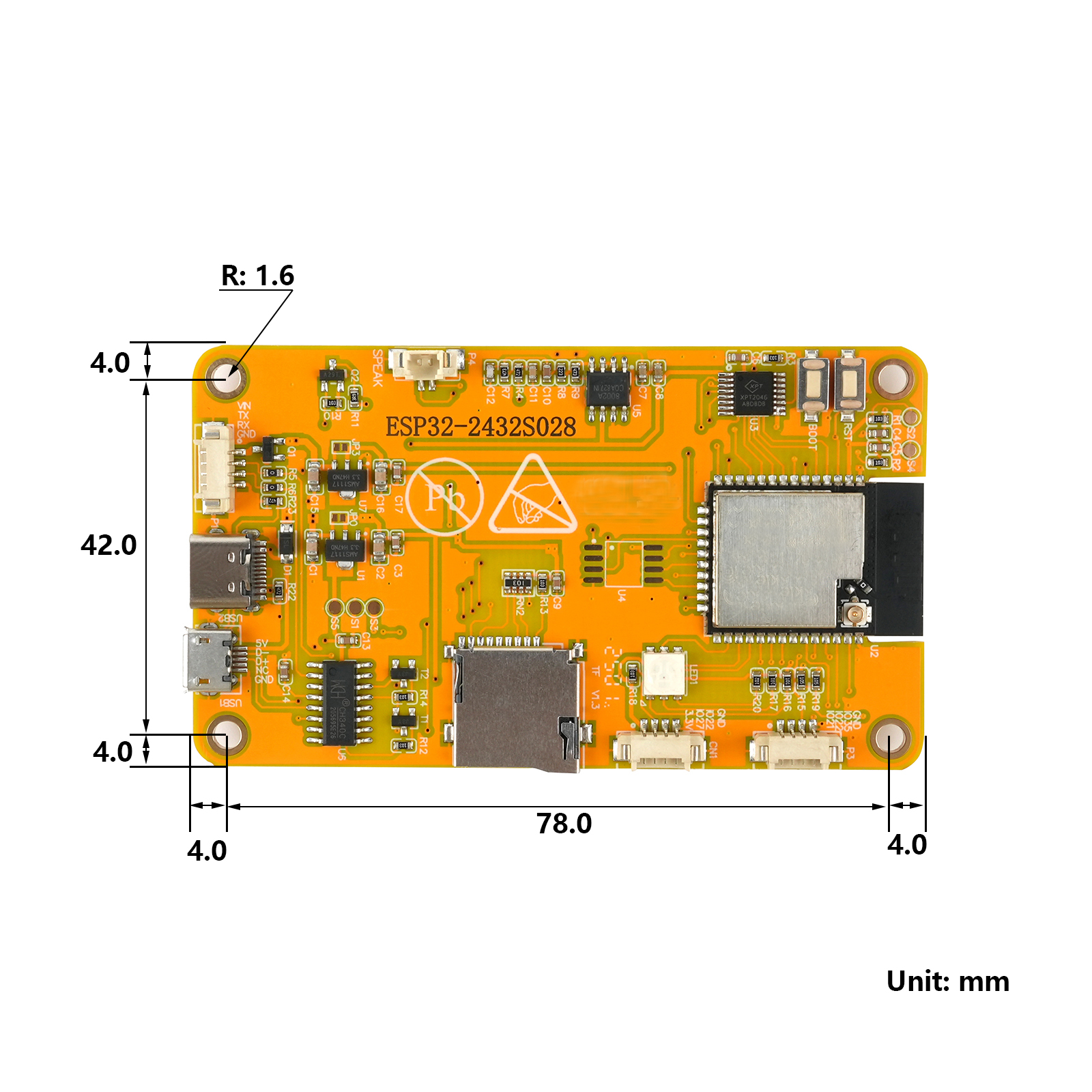 RCmall 2.8'' ESP32 LCD Display - Home Automation Arduino recensione e prezzo