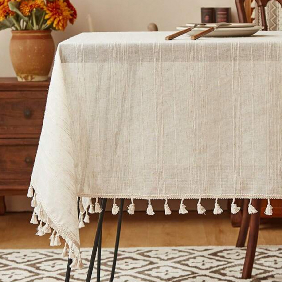 Table Cloth Rectangle Heavy Du - Home Textiles News avis et prix